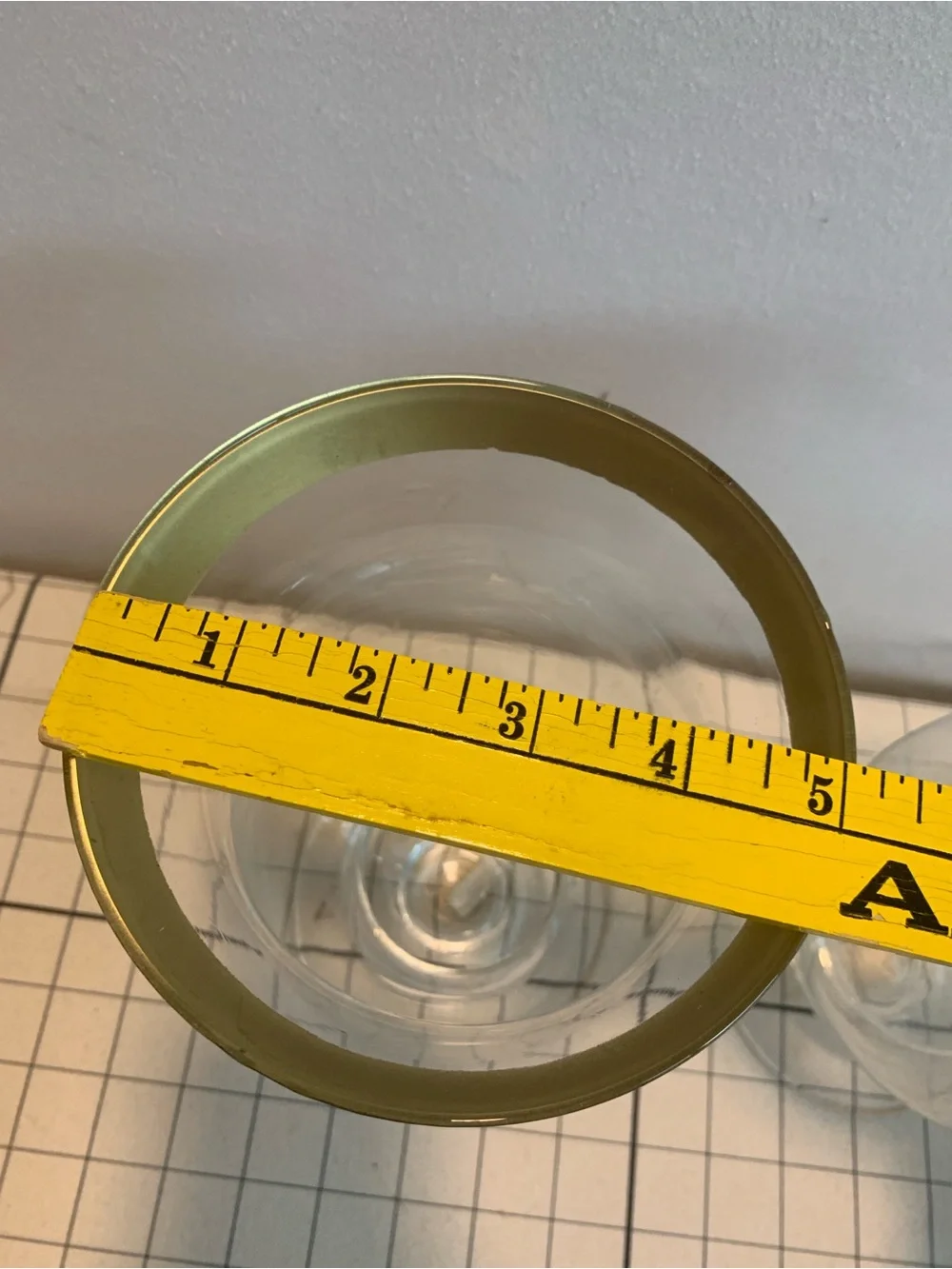 Set of 2 Vintage International Silver Company Hurricanes with Gold Rim